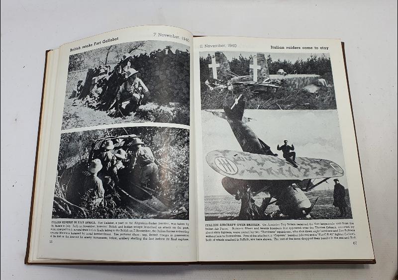 RESİMLERLE 2. DÜNYA SAVAŞINI ANLATAN İNGİLİZCE 6 CİLTLİK ANSİKLOPEDİ