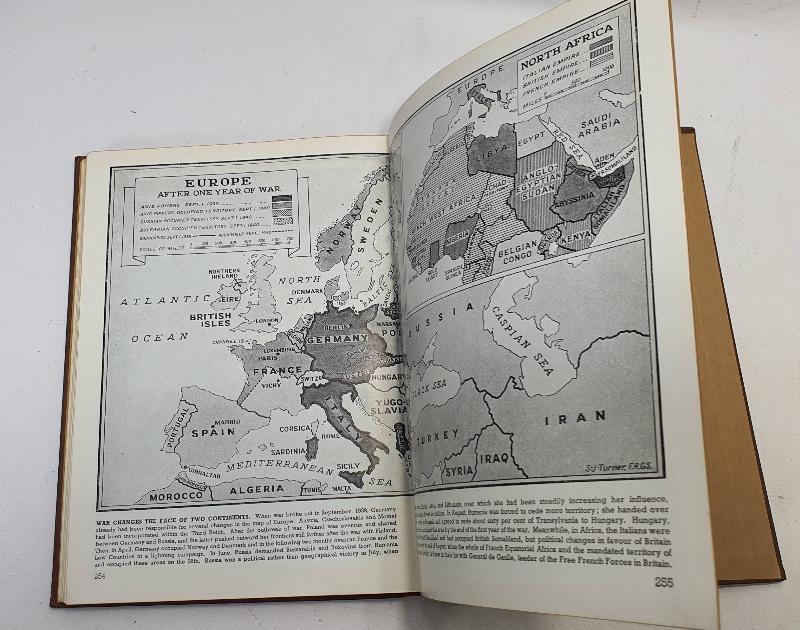 RESİMLERLE 2. DÜNYA SAVAŞINI ANLATAN İNGİLİZCE 6 CİLTLİK ANSİKLOPEDİ