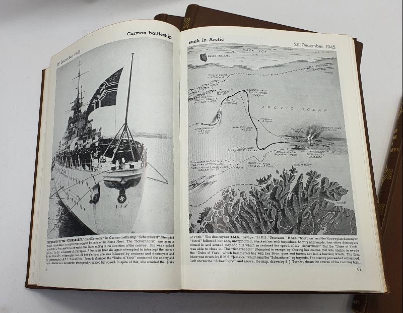 RESİMLERLE 2. DÜNYA SAVAŞINI ANLATAN İNGİLİZCE 6 CİLTLİK ANSİKLOPEDİ