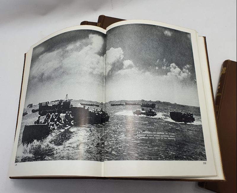 RESİMLERLE 2. DÜNYA SAVAŞINI ANLATAN İNGİLİZCE 6 CİLTLİK ANSİKLOPEDİ