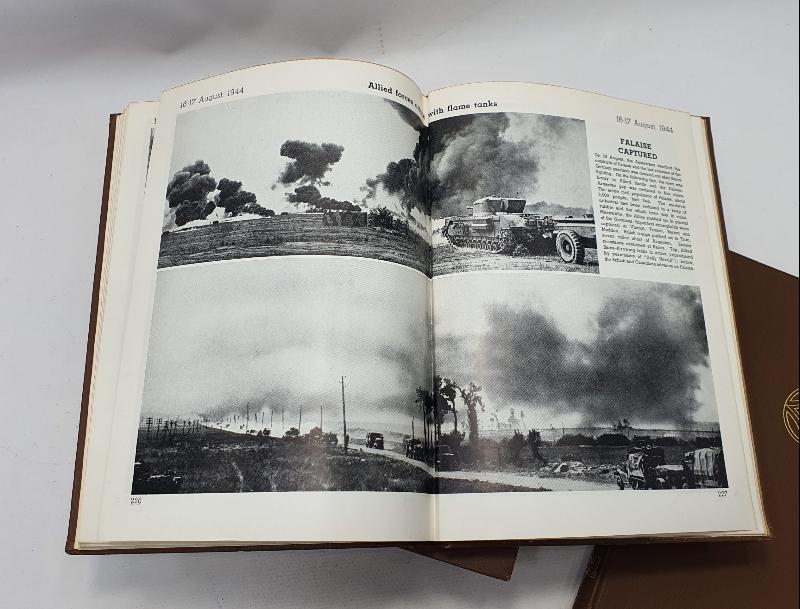 RESİMLERLE 2. DÜNYA SAVAŞINI ANLATAN İNGİLİZCE 6 CİLTLİK ANSİKLOPEDİ