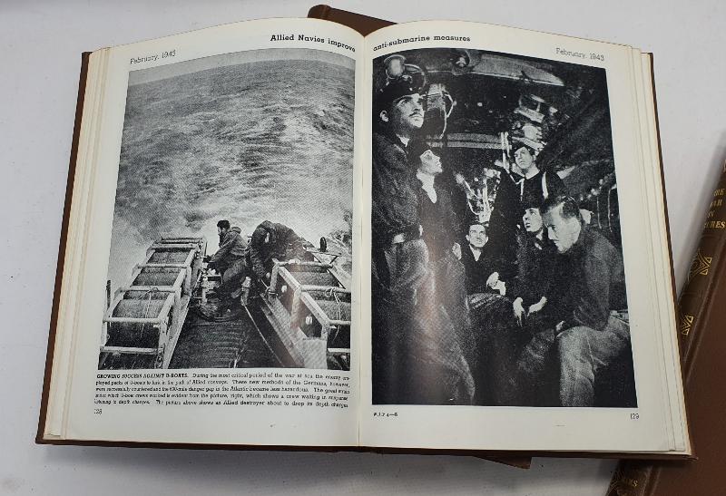 RESİMLERLE 2. DÜNYA SAVAŞINI ANLATAN İNGİLİZCE 6 CİLTLİK ANSİKLOPEDİ