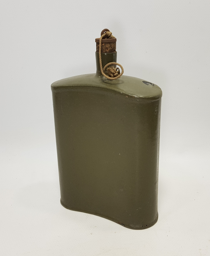 1. DÜNYA SAVAŞI EMAYE ASKER MATARASI 