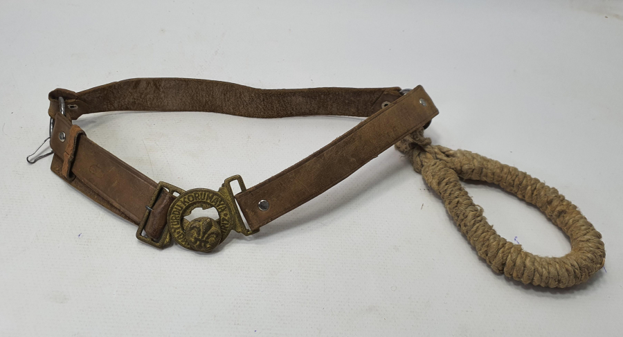 1950 LERDEN İZCİ KEMERİ VE İPİ