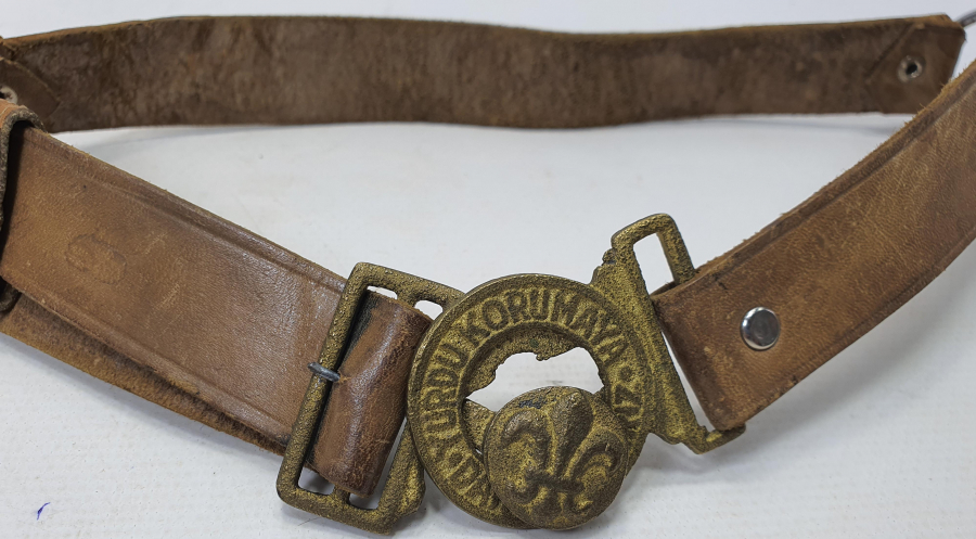 1950 LERDEN İZCİ KEMERİ VE İPİ