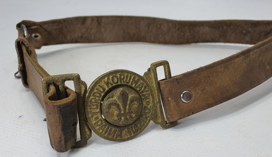 1950 LERDEN İZCİ KEMERİ VE İPİ