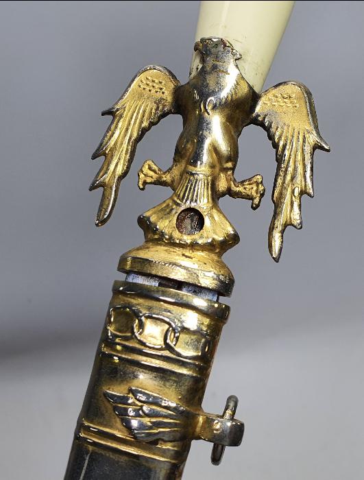 BAKALİT SAPLI ÇOK NADİR HAVACI SUBAY MEÇİ