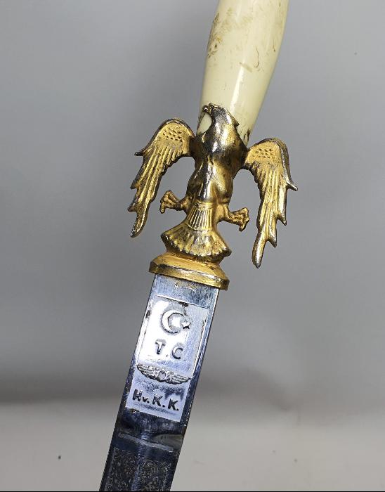 BAKALİT SAPLI ÇOK NADİR HAVACI SUBAY MEÇİ