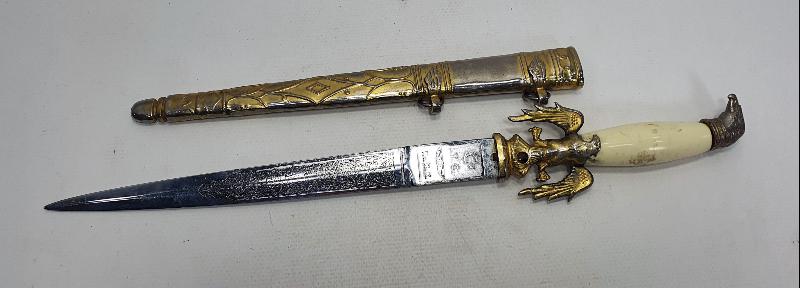 BAKALİT SAPLI ÇOK NADİR HAVACI SUBAY MEÇİ