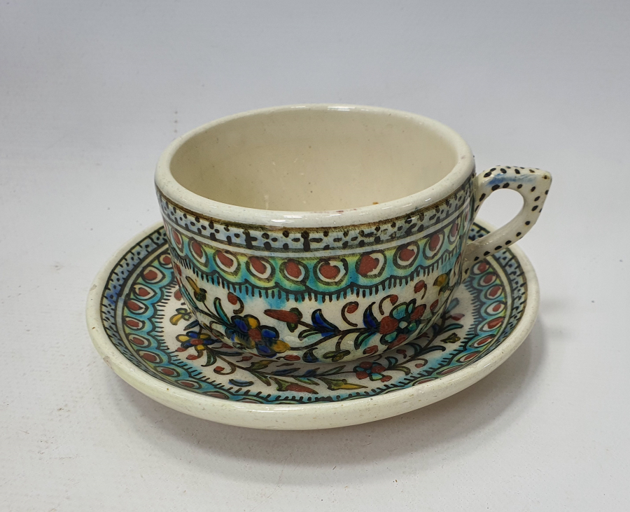 CUMHURİYET BAŞLARI KÜTAHYA İŞİ FİNCAN VE ALTLIĞI