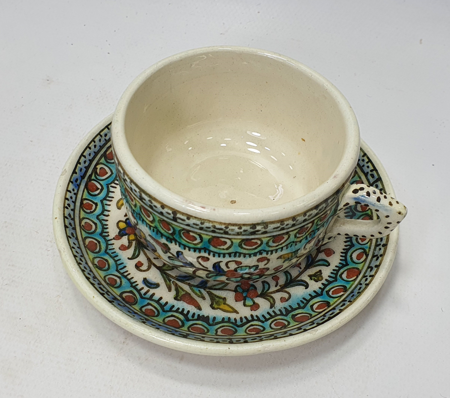 CUMHURİYET BAŞLARI KÜTAHYA İŞİ FİNCAN VE ALTLIĞI