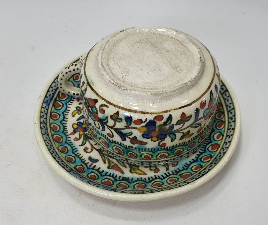 CUMHURİYET BAŞLARI KÜTAHYA İŞİ FİNCAN VE ALTLIĞI