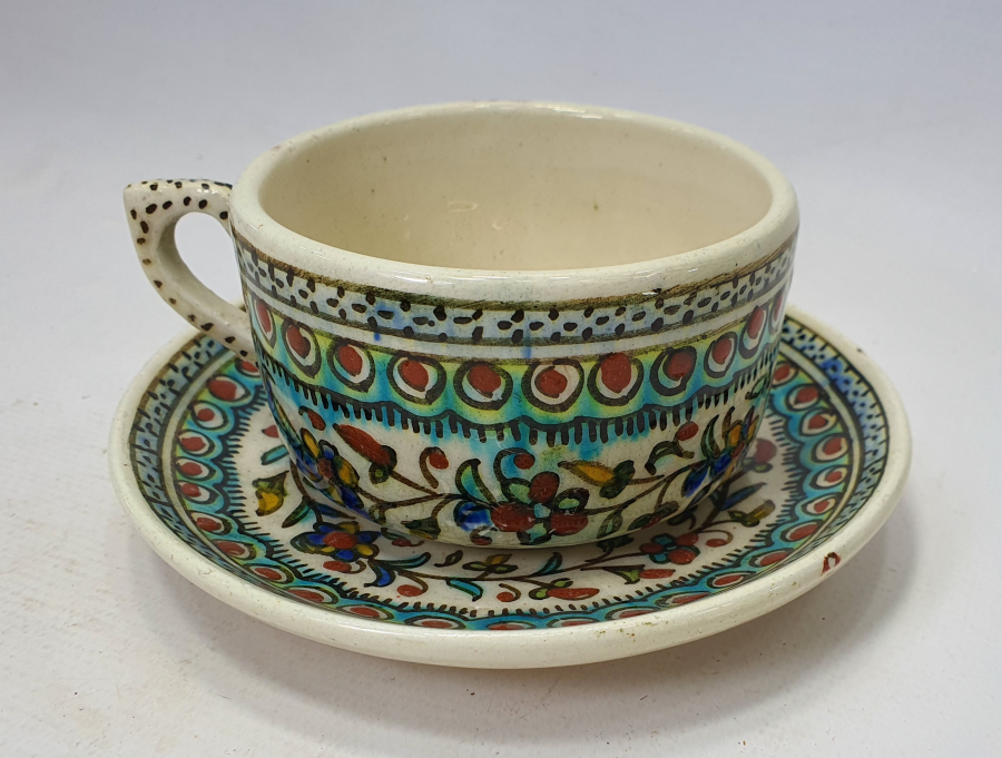 CUMHURİYET BAŞLARI KÜTAHYA İŞİ FİNCAN VE ALTLIĞI