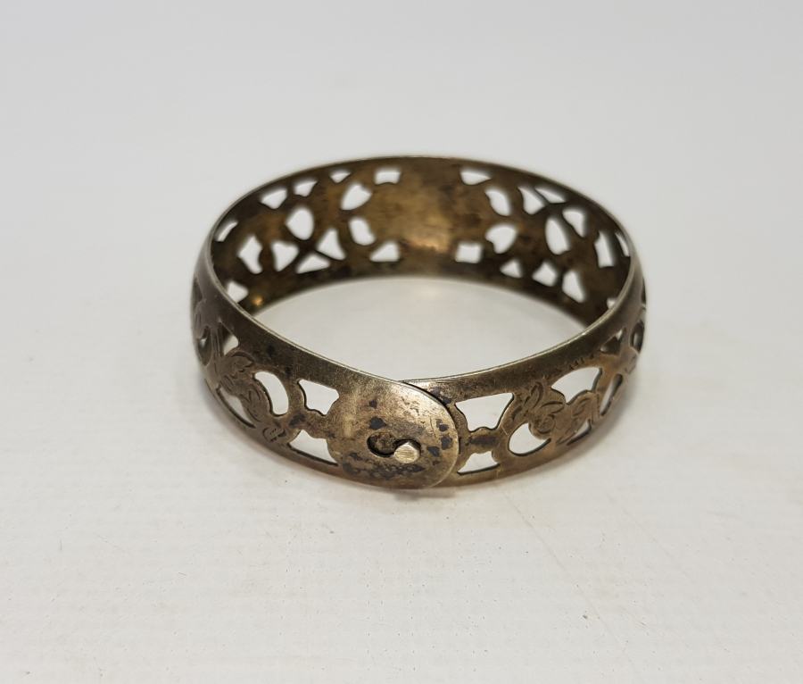 GÜMÜŞ SAVATLI BİLEZİK