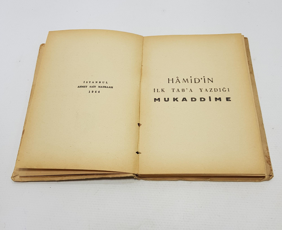 KİTAP: 1944 ABDÜLHAK HAMİT TARHAN - MAKBER 