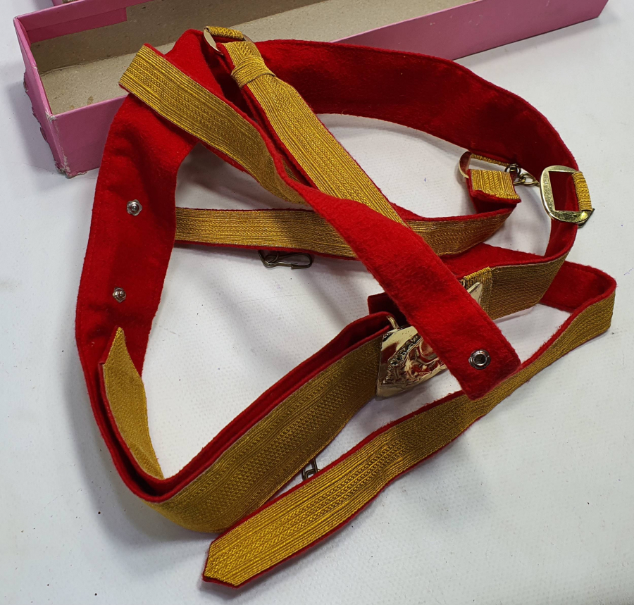 ORJİNAL KUTUSUNDA SUBAY KEMERİ