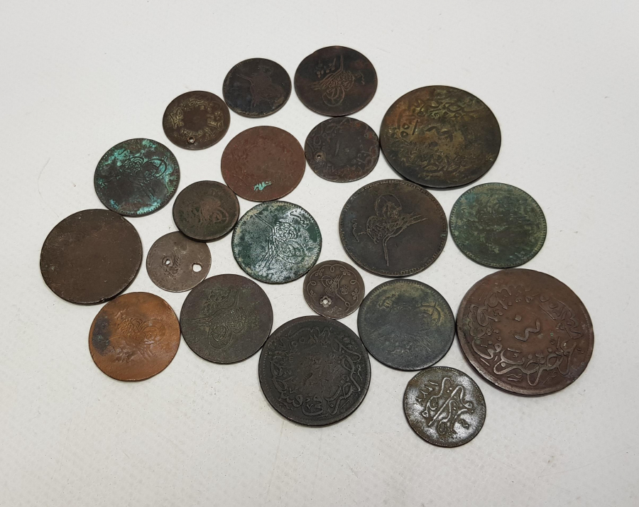 OSMANLI DÖNEMİ 20 ADET BAKIR PARA 