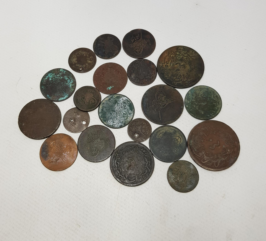 OSMANLI DÖNEMİ 20 ADET BAKIR PARA 