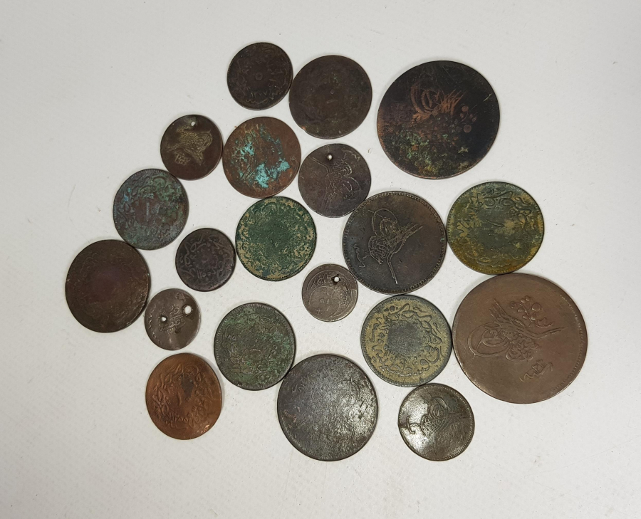 OSMANLI DÖNEMİ 20 ADET BAKIR PARA 