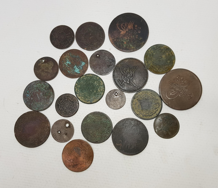 OSMANLI DÖNEMİ 20 ADET BAKIR PARA 