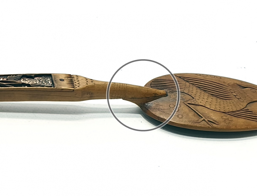 OSMANLI DÖNEMİ BEKTAŞİ İŞİ KUŞLU SIRT KAŞIYICI