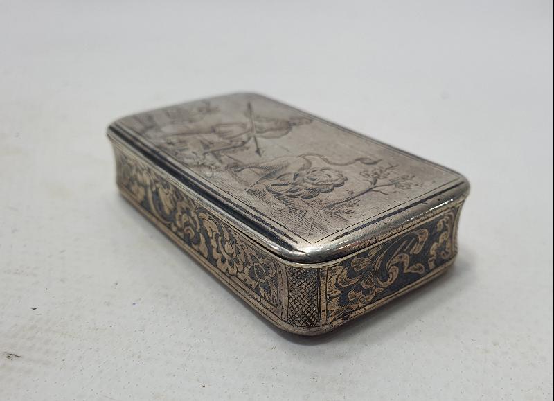 OSMANLI DÖNEMİ ÇOK NADİR KULA İŞİ RUM TÜTÜN TABAKASI