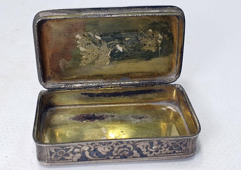 OSMANLI DÖNEMİ ÇOK NADİR KULA İŞİ RUM TÜTÜN TABAKASI