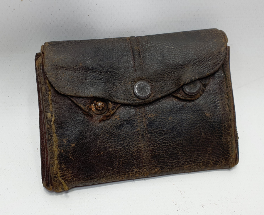 OSMANLI DÖNEMİ DERİDEN MAMUL CÜZDAN