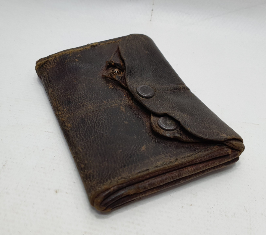 OSMANLI DÖNEMİ DERİDEN MAMUL CÜZDAN