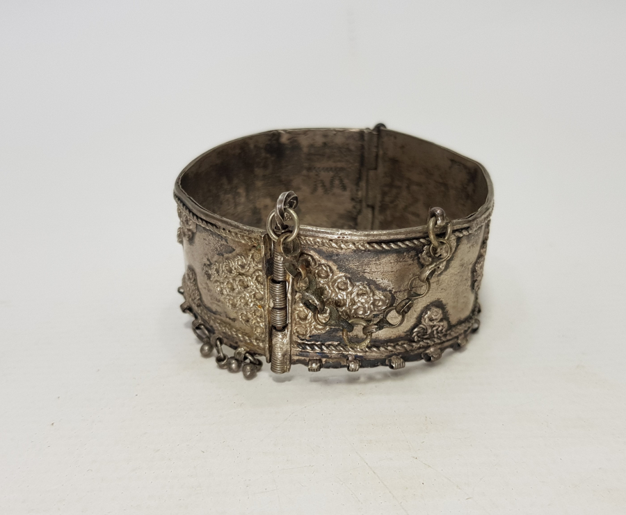 OSMANLI DÖNEMİ GÜMÜŞ BİLEZİK 