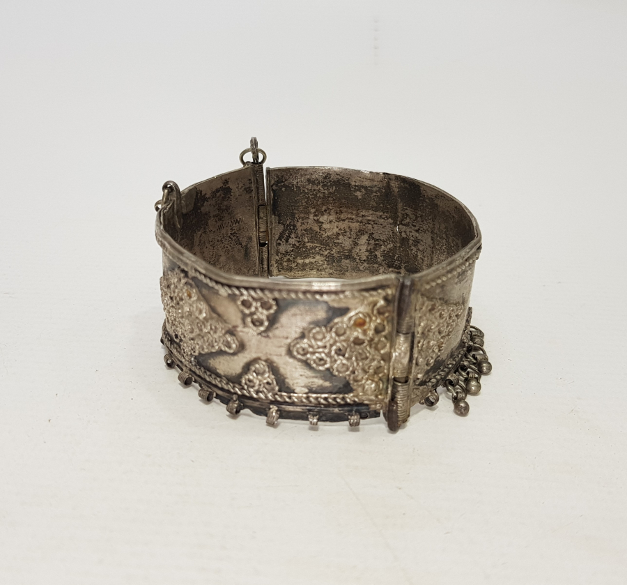 OSMANLI DÖNEMİ GÜMÜŞ BİLEZİK 