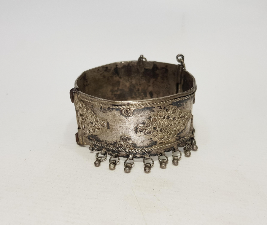 OSMANLI DÖNEMİ GÜMÜŞ BİLEZİK 