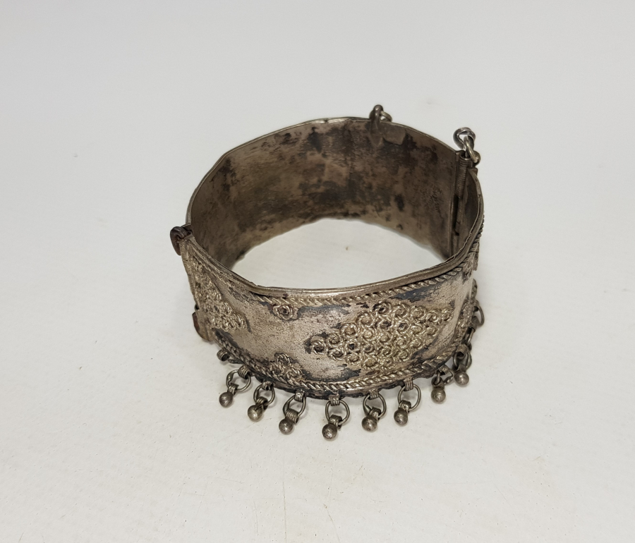 OSMANLI DÖNEMİ GÜMÜŞ BİLEZİK 