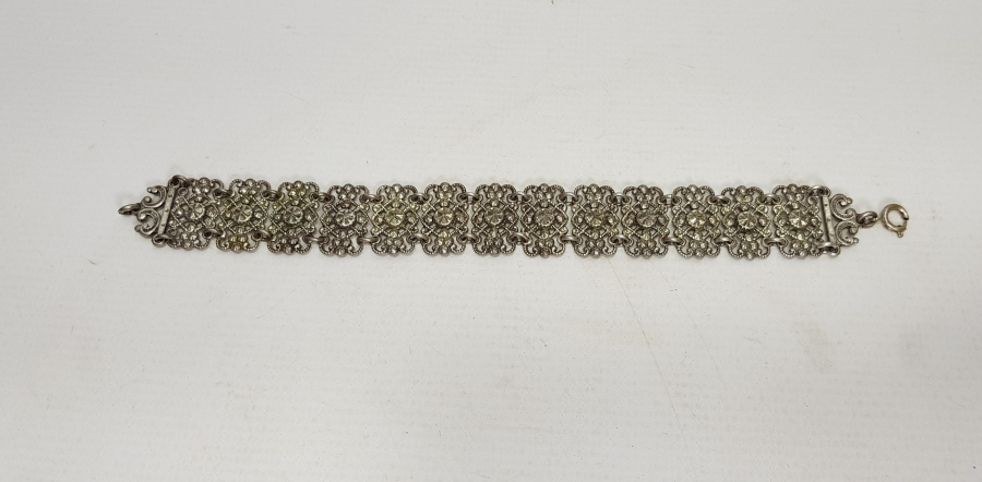 OSMANLI DÖNEMİ GÜMÜŞ BİNDALLI BİLEZİĞİ