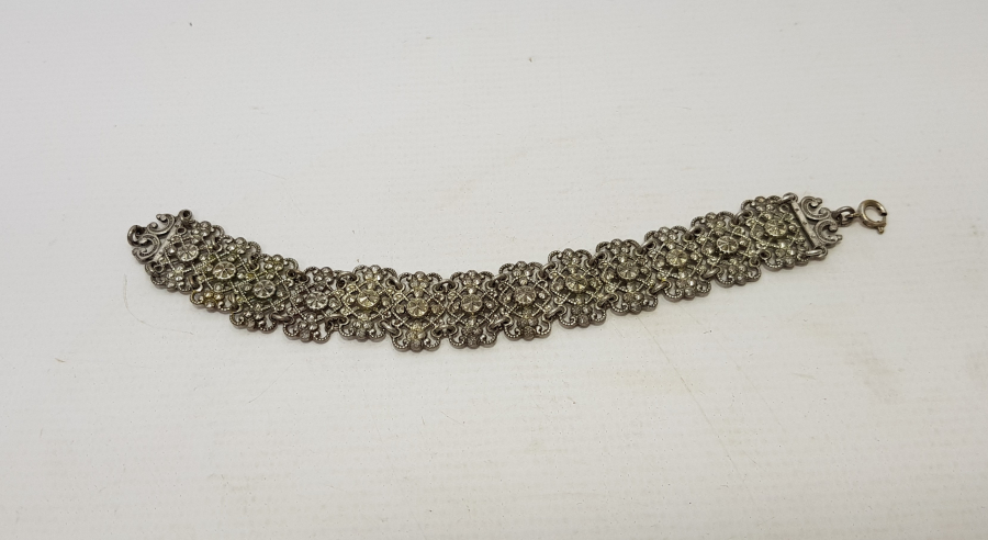 OSMANLI DÖNEMİ GÜMÜŞ BİNDALLI BİLEZİĞİ