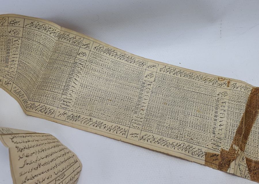 OSMANLI DÖNEMİ NADİR RUZNAME