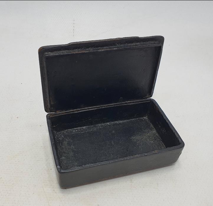 OSMANLI DÖNEMİ PAPİER MACHE TÜTÜN TABAKASI