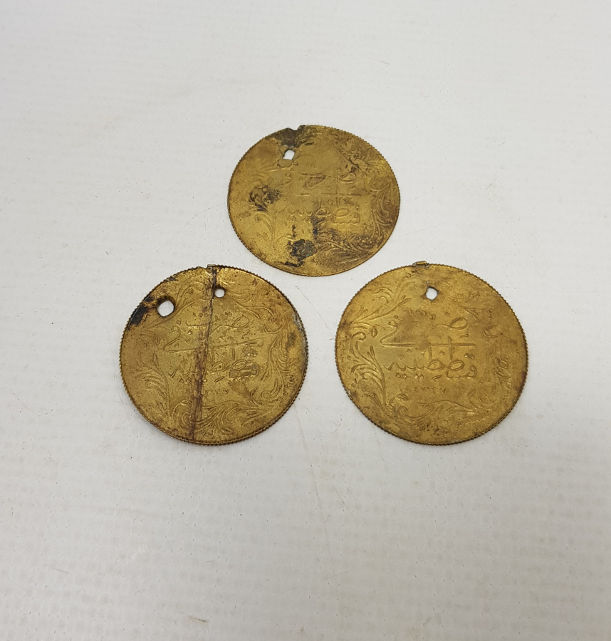 OSMANLI DÖNEMİ ÜÇ ADET PENEZ