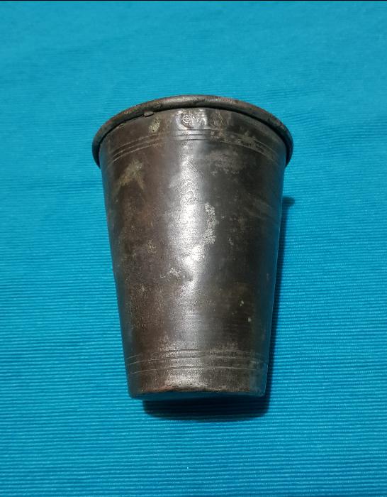 OSMANLI TUĞRALI BAKIR BARDAK 