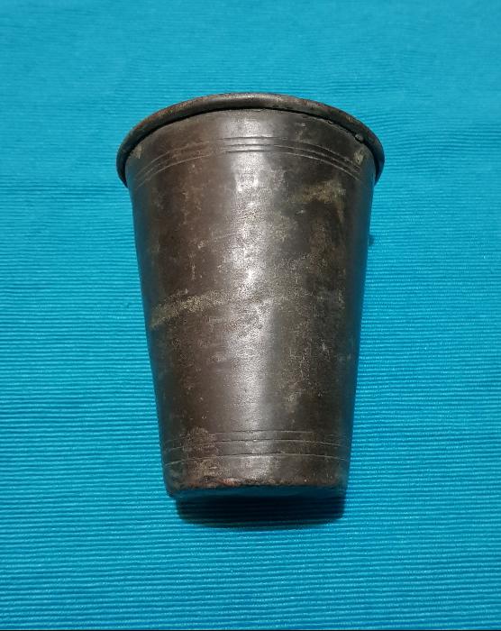 OSMANLI TUĞRALI BAKIR BARDAK 