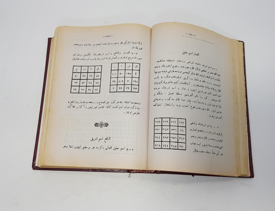 OSMANLICA KİTAP: KENZÜL HAVAS (GİZLİ İLİMLER HAZİNESİ)