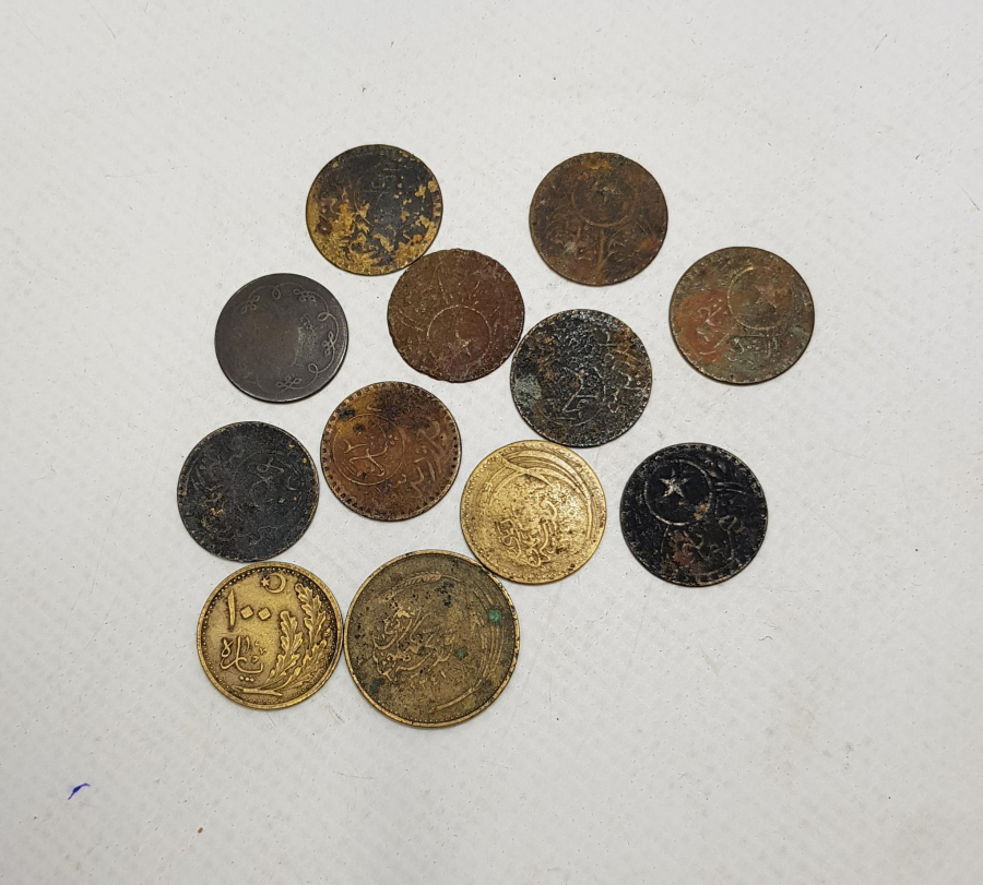 OSMANLICA YAZILI PARA VE JETONLAR