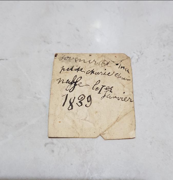 1839 TARİHLİ HIRİSTİYAN İŞİ DİNİ RESİM