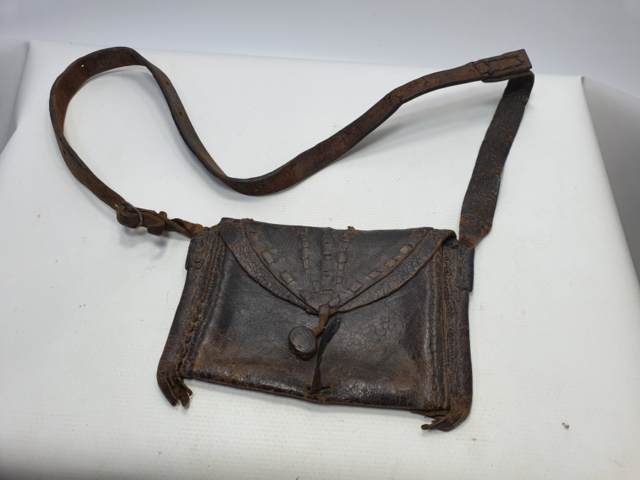 OSMANLI DÖNEMİ DERİDENMAMUL ASKERİ ENAM KABI -  EFE İŞİ ENAM KABI