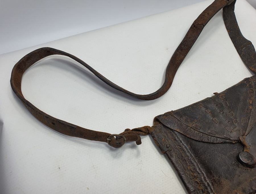 OSMANLI DÖNEMİ DERİDENMAMUL ASKERİ ENAM KABI -  EFE İŞİ ENAM KABI