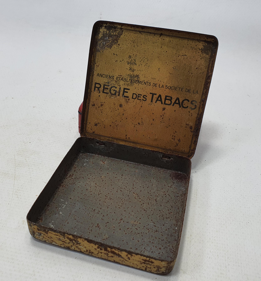 ÜZERİ OSMANLICA YAZILI SİGARA TABAKASI