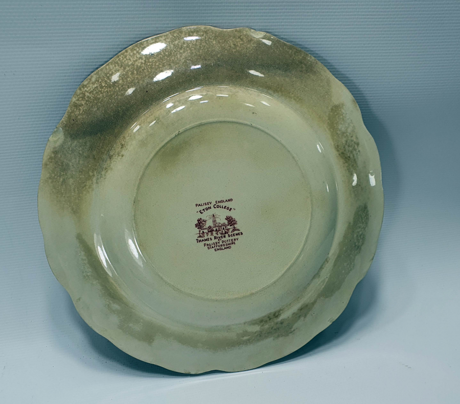 1900 BAŞLARI ÜZERİ KARE KALEM OSMANLI TABAK