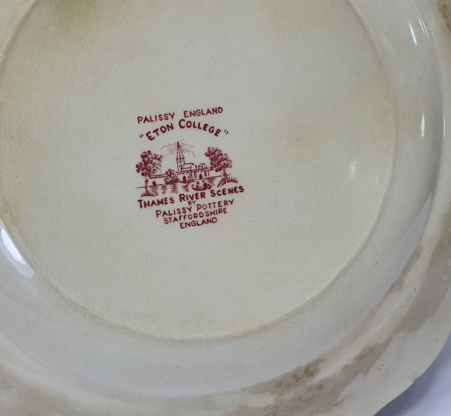 1900 BAŞLARI ÜZERİ KARE KALEM OSMANLI TABAK