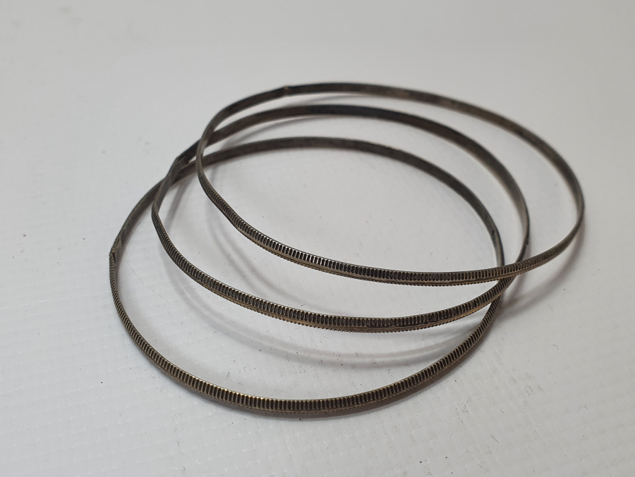 3 ADET GÜMÜŞ BİLEZİK