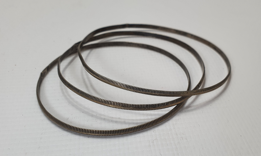 3 ADET GÜMÜŞ BİLEZİK